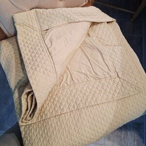 WESTPOINT STEVENS DIAMOND QUILTED PATTERN BED DUVET QUEEN COVER